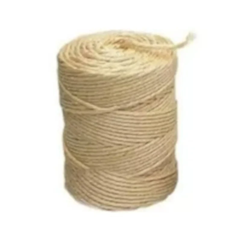 Corda de Sisal Natural de 3 Fios – Rolo Ecológico / Vários tamanhos