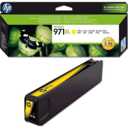 Tinteiro HP 971XL Amarelo (CN628A) – Alta Capacidade Original 120ml