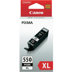 Tinteiro Canon PGI-550PGBKXL Preto – Alta Capacidade Original (22ml)