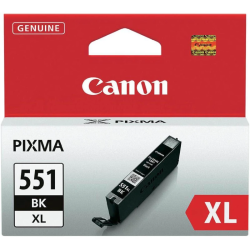 Tinteiro Canon CLI-551BKXL Preto Fotográfico – Alta Capacidade Original (11ml)