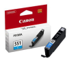 Tinteiro Canon CLI-551C Azul (Ciano) – Original ChromaLife100+ (7ml)