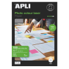 Papel Fotográfico Laser Glossy A4 160g Dupla Face APLI – Pack 100 Folhas
