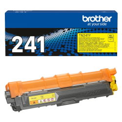 Toner Original Brother TN-241Y Amarelo – Cartucho Laser (1.400 páginas)