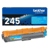 Toner Original Brother TN-245C Azul – Cartucho Laser Ciano Alta Capacidade (2.200 páginas)