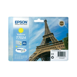 Tinteiro Original Epson T7024 Amarelo de Alta Capacidade – 2.000 Páginas