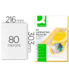 Bolsas de Plastificação A4 Q-CONNECT 80 Mícrons – Pack 100 Unidades