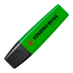 Marcador Fluorescente Stabilo Boss 70 Original – Verde