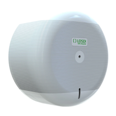 Dispensador de Papel Higiénico Extração Central LOSDI ECO-LUXE Branco