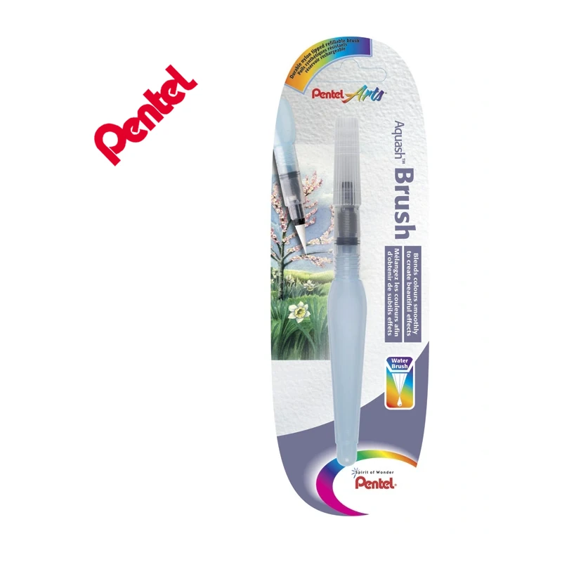 Pincel com Depósito de Água Pentel Aquash FRH – Pontas Fina