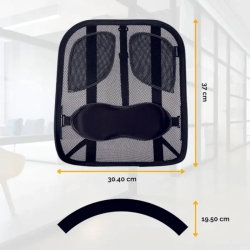 Encosto Ergonómico Lombar Fellowes Professional Mesh – Ajustável
