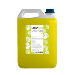Detergente Lava Tudo Concentrado Limão Cleanspot – Uso Intensivo – 5 Litros