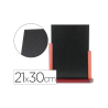 Quadro Preto de Mesa Dupla Face em Madeira Liderpapel – Formato A4 (21x30 cm)