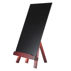 Quadro Preto de Cavalete em Madeira para Mesa ou Balcão – 22x35 cm