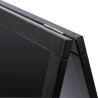 Quadro Preto de Chão com Cavalete Dupla Face – Formato XL (75x135 cm)