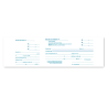 Livro de Recibos de Rendas e Aluguer com Canhoto – 295x105 mm (100 Folhas)