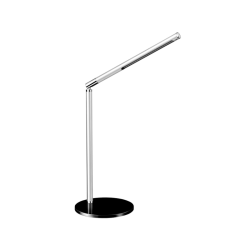 Candeeiro de Secretária Articulado LED Regulável em Alumínio – Cinza Metálico