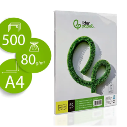 Papel A4 Microperfurado em 3 Partes Iguais 80g – Liderpapel / 500 Folhas