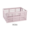 Caixa Dobrável de Arrumação PlasticForte 32L (48x35x23 cm) – Cores Sortidas