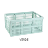 Caixa Dobrável de Arrumação PlasticForte 32L (48x35x23 cm) – Cores Sortidas