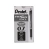 Lapiseira Pentel Energize PL77 0.7mm – Design Ergonómico / Preto Clássico