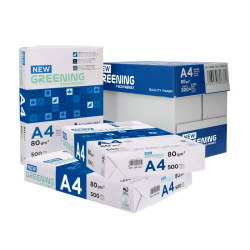 Caixa de Papel A4 Greening 80g – Papel de Fotocópia Ecológico de Alta Qualidade