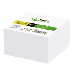 Bloco de Notas Memo Liderpapel 95x90x40mm – 400 Folhas Soltas Brancas