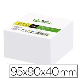 Bloco de Notas Memo Liderpapel 95x90x40mm – 400 Folhas Soltas Brancas