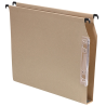 Capas de Arquivo Suspenso A4 FADE Kraft com Visor Lateral Lombada em U – Pack 25 Unidades