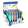 Esferográfica Multifunções 5 em 1 Liderpapel BW01 – 4 Cores + Lapiseira 0.5mm