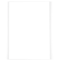 Placa de Cartão Espuma Kapa Line Liderpapel 50x70cm – 5mm / Branco Dupla Face