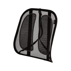 Encosto Lombar Ergonómico de Rede Fellowes Mesh Office Suites – Ajustável / Preto