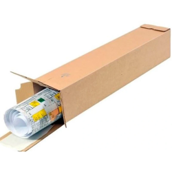 Caixas de Cartão para Tubos e Rolos de Papel Kraft
