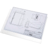 Bolsas Catálogo A3 Dobradas para Pasta A4 Q-CONNECT Cristal 80 Microns – Pack 10 Unidades