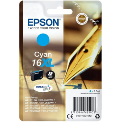 Tinteiro Original Epson 16XL Azul Alta Capacidade (C13T16324010)