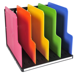 Organizador de Catálogos Vertical Exacompta Modulotop Multicolor – 5 Separadoress