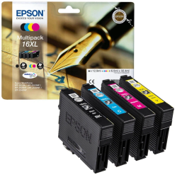 Multipack Original Epson 16XL 4 Cores Alta Capacidade (C13T16364010)