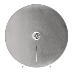 Dispensador de Papel Higiénico Jumbo Q-Connect em Aço Inox