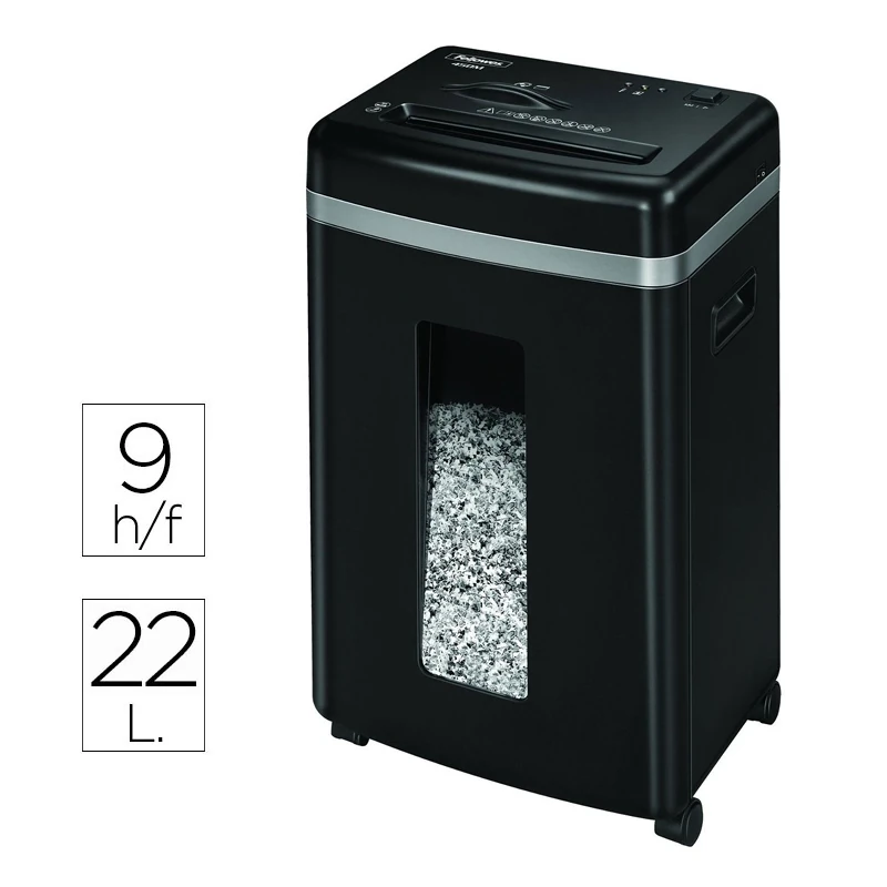 Destruidora de Papel Fellowes 450M Microcorte
