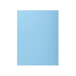 Classificadores de cartolina colorida A4 com aba - Azul