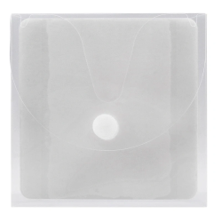 Bolsas Adesivas para CD / DVD Q-Connect com Fecho Velcro (Pack 5 Unidades)