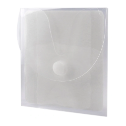Bolsas Adesivas para CD / DVD Q-Connect com Fecho Velcro (Pack 5 Unidades)