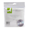 Bolsas Adesivas para CD / DVD Q-Connect com Fecho Velcro (Pack 5 Unidades)