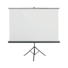 Tela de Projeção com Tripé Bi-Office 150x150cm