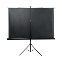 Tela de Projeção com Tripé Bi-Office 150x150cm