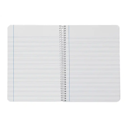 Caderno Espiral A4 Smart de duas linhas 80 Folhas 75g Cores Sortidas