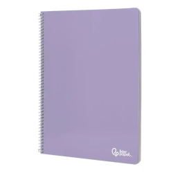 Caderno Espiral A4 Smart de duas linhas 80 Folhas 75g Cores Sortidas