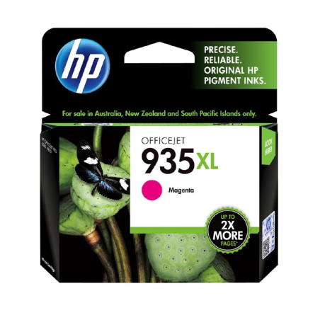 Tinteiro Original HP 935XL Magenta de Alto Rendimento (C2P25A) 9.5ml