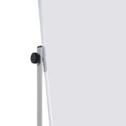 Quadro Branco Magnético Giratório com Rodas Bi-Office Revolver Dupla Face (150x120 cm)