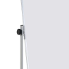Quadro Branco Magnético Giratório com Rodas Bi-Office Revolver Dupla Face (150x120 cm)