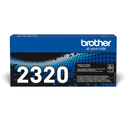 Toner Original Brother TN-2320 Preto de Alto Rendimento (2.600 Páginas)